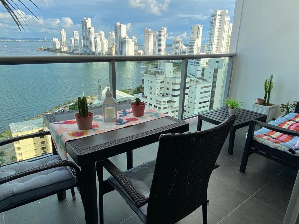 Lujoso Apartamento En Bocagrande Картахена Экстерьер фото